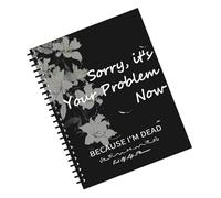 Carnet d'informations sur la fin de vie - It's Your Problem Now | Informations importantes NotepadThings My Family Needs to Know Classeur de planification d'affaires pour les proches
