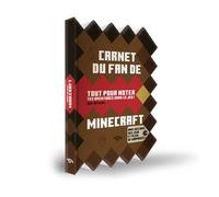 Minecraft – Le carnet du fan : Carnet à remplir avec des jeux (Jeu vidéo) – Dès 7 ans – 404 Éditions