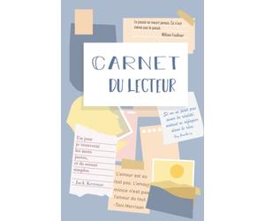 Carnet du Lecteur: Journal de lecture pour organiser les livres lus et à lire - Critique littéraire et évaluation personnelle des livres préférés