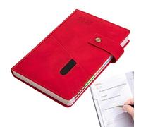 Carnet en cuir PU, cahier planificateur 2025 | Journal et choses en cuir PU 2025 | Bloc-notes 'agenda de 365 jours, livre 'agenda des événements pour le travail, l'étude, la planification, les