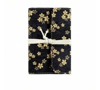 Carnet en Tissu Carnet Organiseur Journal Planner avec Lien de Fermeture Reliure Centrale Robuste Enveloppe Translucide Incluse Rang d'Accessoires de, style to 2