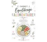 Carnet Équilibrage Alimentaire: Suivi quotidien repas, hydratation, bien-être & progression vers une vie plus saine