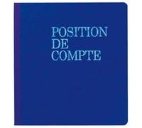Carnet Exacompta Position de compte 21x19cm vertical 80p G