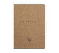 Carnet Flying Spirit Kraft 14,8 X 21 Cm 96 Pages Lignées 90g Sur M²