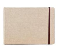 Carnet Goldline 14,8x 21cm 32P 180G couleur naturelle Clairefontaine