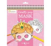 Carnet Graffy Pop Mask : Fille Avenue Mandarine G