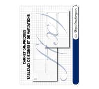 Carnet Graphique & Tableaux de Variation/signes à Compléter - 100 Pages de Repères Orthonormaux