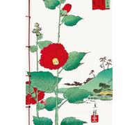 Carnet Hazan gaufré Fleurs 16 x 23 cm (papeterie)