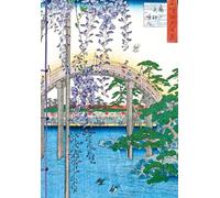 Carnet Hazan Glycine dans l'estampe japonaise 12 x 17 cm (papeterie)