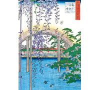 Carnet Hazan Glycine dans l'estampe japonaise 16 x 23 cm (papeterie)