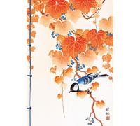 Carnet Hazan Mésange dans l'estampe japonaise 16 x 23 cm (papeterie)