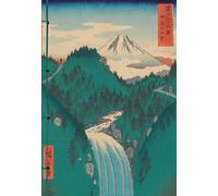 Carnet Hazan Montagne dans l'estampe japonaise 12 x 17 cm (papeterie)