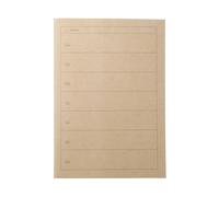 Carnet hebdomadaire One Colour A5