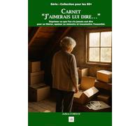 CARNET “J’AIMERAIS LUI DIRE…”: Exprimer ce que l’on n’a jamais osé dire pour se libérer, apaiser sa mémoire et transmettre l’essentiel.