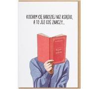 Carnet - Je t'aime plus que les livres, et ce...