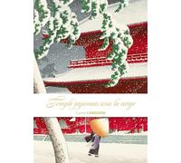 Carnet Larousse - Temple japonais sous la neige