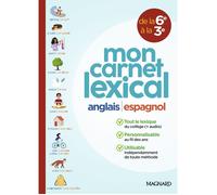 Carnet lexical Anglais Espagnol Collège (2025)