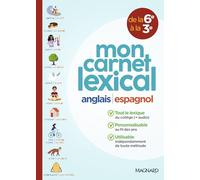 Carnet lexical Anglais Espagnol Collège (2025)