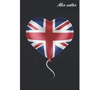 Carnet ligné Angleterre : 100 pages numérotées, dimensions 15,24X22,86 cm. Carnet de notes de haute qualité idéal pour tout type de notes.: "Sa seule limite, votre imagination"