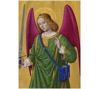 Carnet ligné Heures Anne de Bretagne, Ange à l'épée - Collectif - Hachette Bnf - broché - Livre