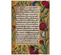 Carnet ligné Heures Anne de Bretagne, oeillets - Collectif - Hachette Bnf - broché - Livre