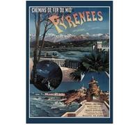 Carnet ligné Route des Pyrénées - Louis TAUZIN - Hachette Bnf - broché - Livre