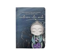 Carnet Little Buddha bleu 15.5 cm