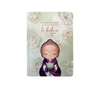 Carnet Little Buddha vert 15.5 cm