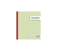 Carnet - Livraisons - 21x18cm - Autocopiant - Tripli - 50 feuilles - Exacompta