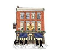 Carnet London Pubs - Lili Bé - Les Enfants Rouges - broché - Carnet (de voyage, intime, de notes)