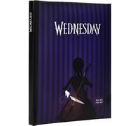 Carnet lumineux A5 Jouer du violoncelle avec la lumière Wednesday