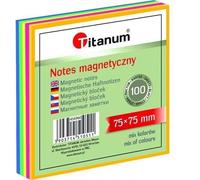 Carnet magnétique électrostatique 100k 75x75mm Titanum