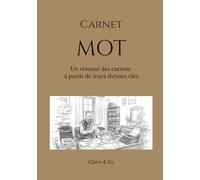 Carnet MOT: Un résumé des carnets à partir de leurs thèmes clés