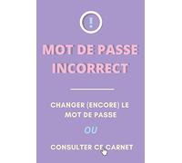 Carnet Mots de Passe - Adresses internet, identifiants et codes secrets en sécurité, violet: Carnet mots de passe alphabétique - Répertoire de A à Z, petit format pratique, idée cadeaux