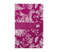 Carnet Oxford romance agrafe 90x140 60p optik p. ligne 6mm assorti