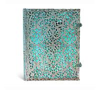 Carnet PAPERBLANKS Collection Filigrane Argenté Maya Bleu format Ultra - PB25603