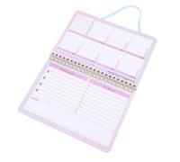 Carnet Papier à Spirale en Anglais, de Planification Quotidienne | Liste des Tâches, Organisation du Travail, Écriture Quotidienne, Style Simple et Généreux, pour Patrons et Employés