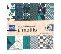 Carnet Papier Origami 15,2 Cm Graphique 24 Feuilles Avec Foil