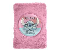 Carnet Peluche Stitch Rose Disney