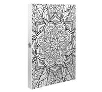 Ceanothe TRUN Carnet Photos Mandala à colorier 200 Pages - Vierge Format A5 - Livre Photo Personnalisable pour Photos, Croquis, Dessins - Couverture à colorier - Fabriqué en France,200