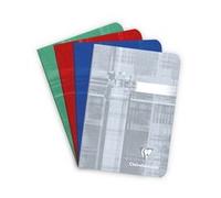 Carnet piqué 10,5x14,8cm 96 pages petits carreaux - Assortis