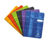 Carnet piqué 14,8x21cm 48 pages petits carreaux Couleur aléatoire - Assortis