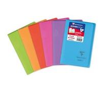 Clairefontaine Carnet Koverbook 941601C – 11x17cm, 96 p., Petits carreaux, 90 g – Couleur aléatoire