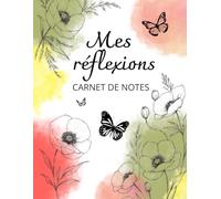 Carnet pour pensées personnelles: Journal intime & cahier de notes pour écrire ses idées, réflexions et inspirations