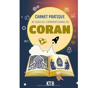 Carnet pratique de suivi de l'apprentissage du Coran: bleu