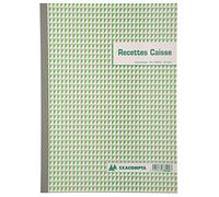 Carnet Recettes/Caisses A4, 2 x 50 Feuilles