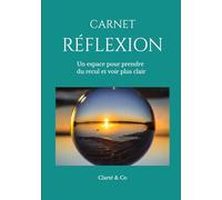 Carnet réflexion: Un espace pour prendre du recul et voir plus clair