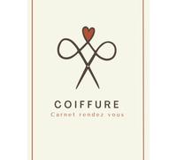 Carnet rendez vous coiffure: 52 semaines pour gérer votre salon