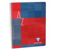 Carnet - Répertoire - A À Z - 17x22 Cm - Grands Carreaux - 100 Pages - Spirales - Clairefontaine