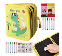 Carnet réutilisable pour griffonnages, bloc de dessin - bloc pour croquis avec marqueurs, pour crèche, , filles, salle d'attente, anniversaire, vacances